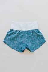 Pau Hana Shorts - Quilted Ulu - Surf thumbnail