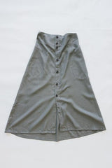 Brie Midi Skirt - Olive Grove thumbnail