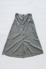 Brie Midi Skirt - Olive Grove thumbnail