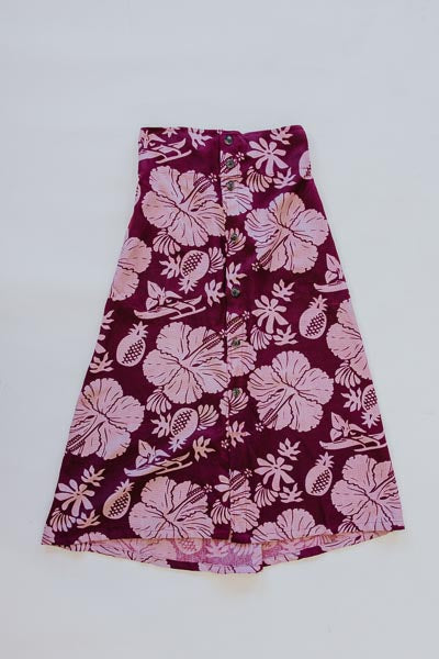 Brie Midi Skirt - Hana Garden