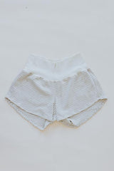 Pau Hana Shorts - Beige and Cream Stripe thumbnail