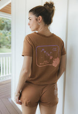 Organic Cotton Pau Hana Shorts - Rust thumbnail
