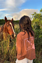 Organic Cotton Crop Tee - Vintage Map thumbnail