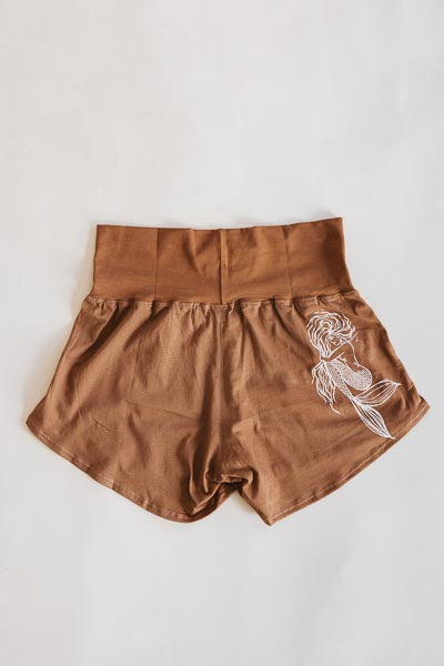 Organic Cotton Pau Hana Shorts - Rust