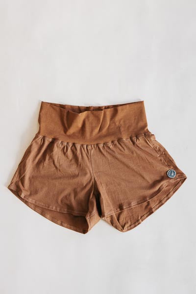 Organic Cotton Pau Hana Shorts - Rust