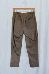 Retro Pocket Pants - Brown Twill thumbnail