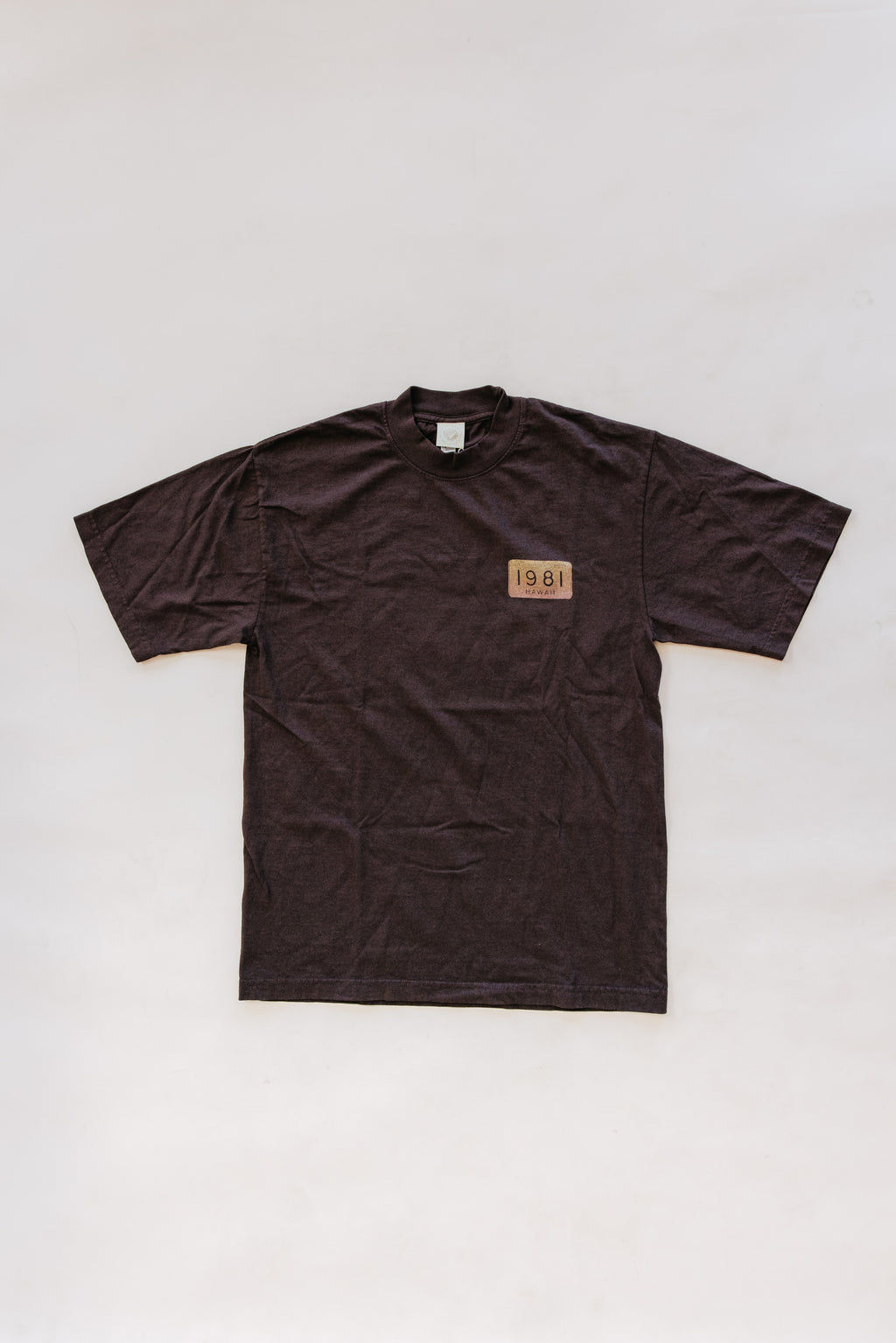 Men's Island Map Tee - Chocolate