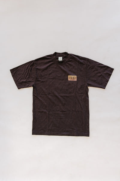 Men's Island Map Tee - Chocolate
