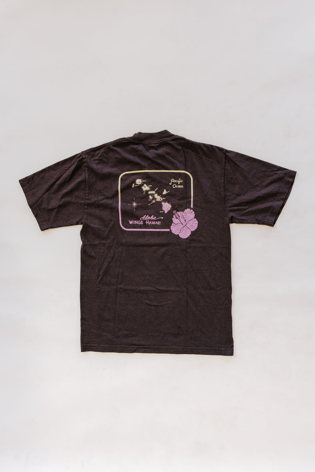 Men's Island Map Tee - Chocolate