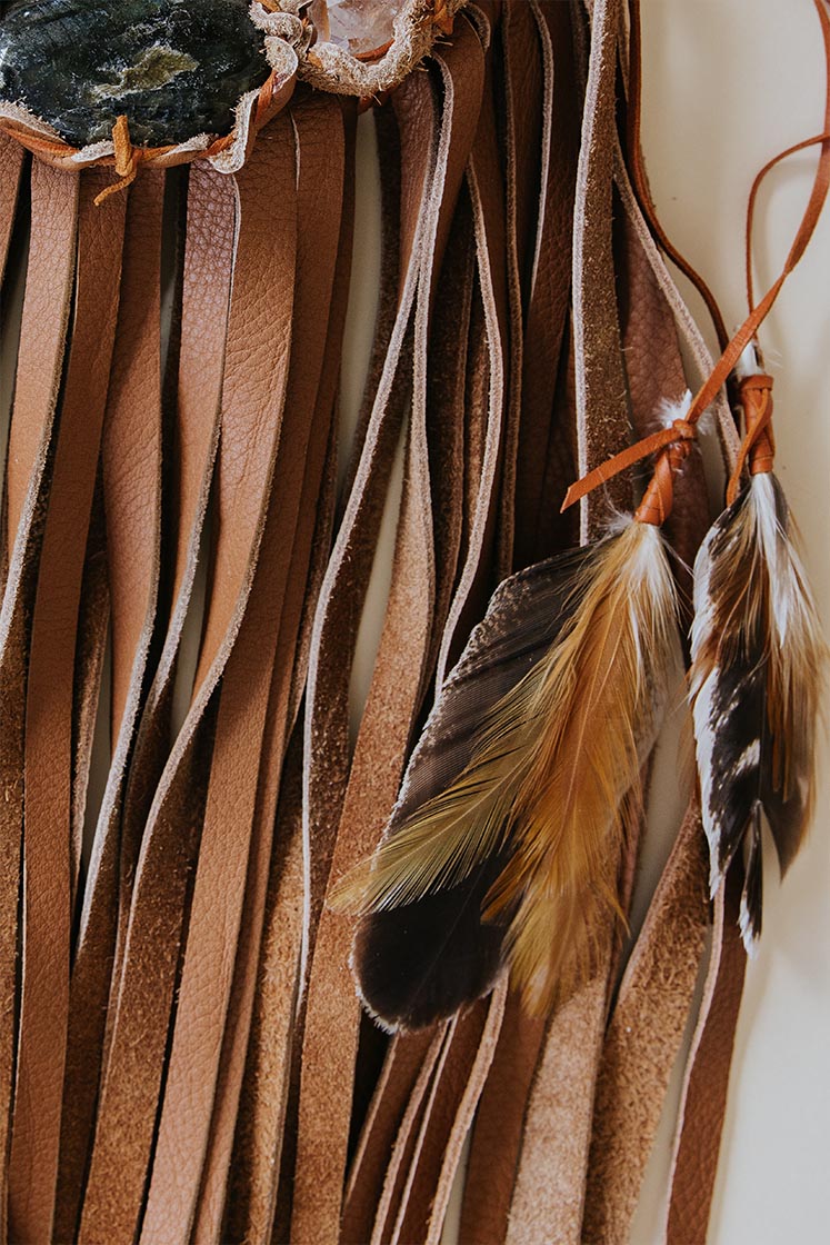 Bulletproof Aura Dreamer - Brown Leather // Labradorite