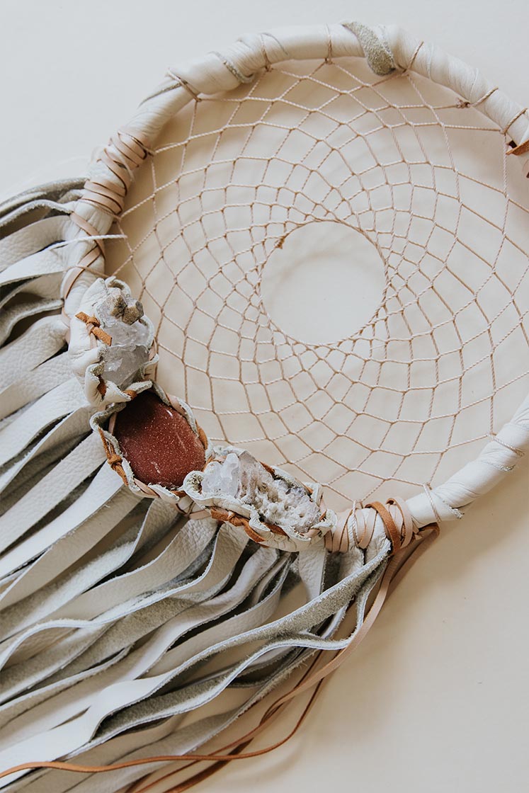 Bulletproof Aura Dreamer - White Leather // Sunstone