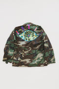 Vintage Army Camo Jacket - Evil Eye
