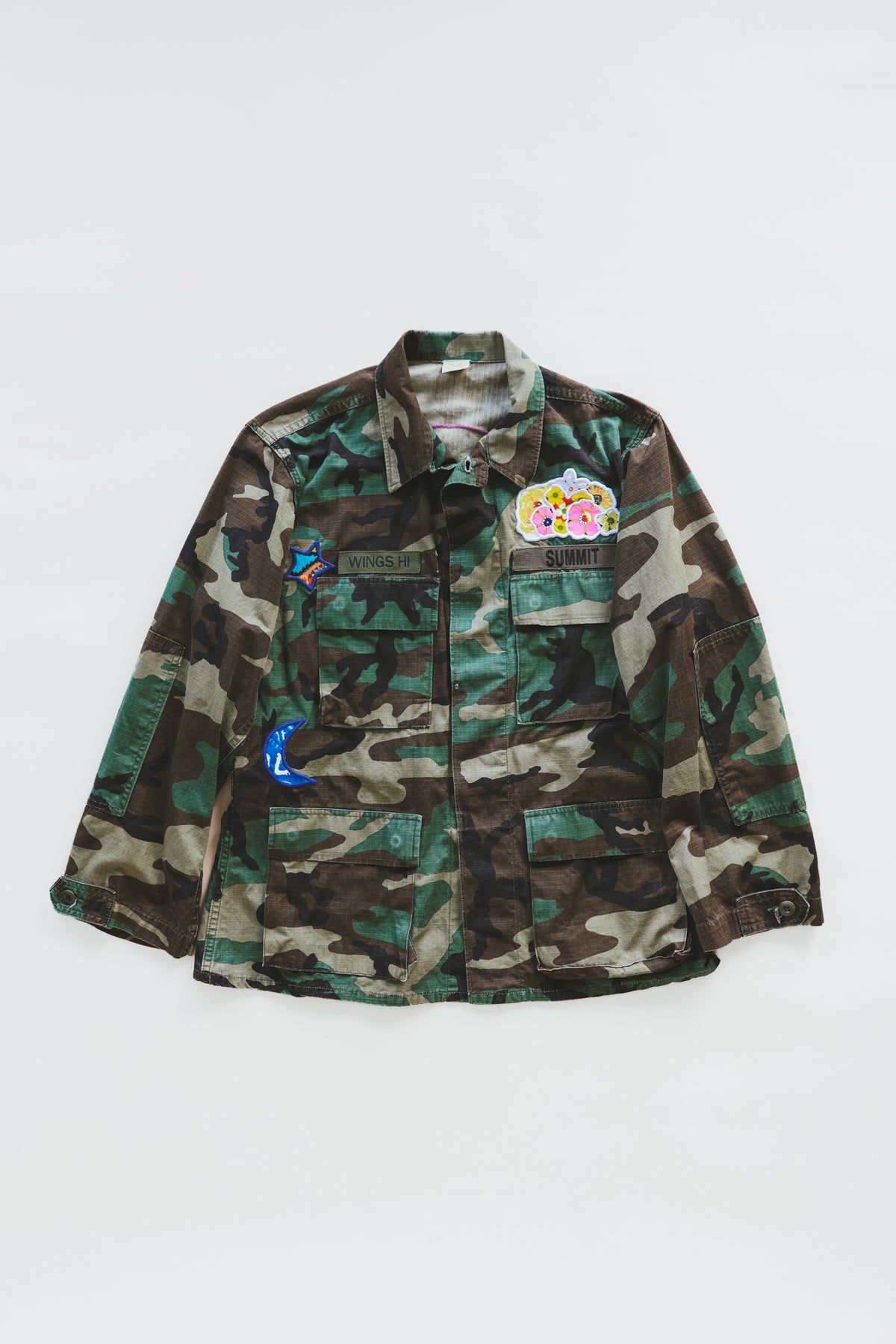 Vintage Camo Jacket - Rainbow