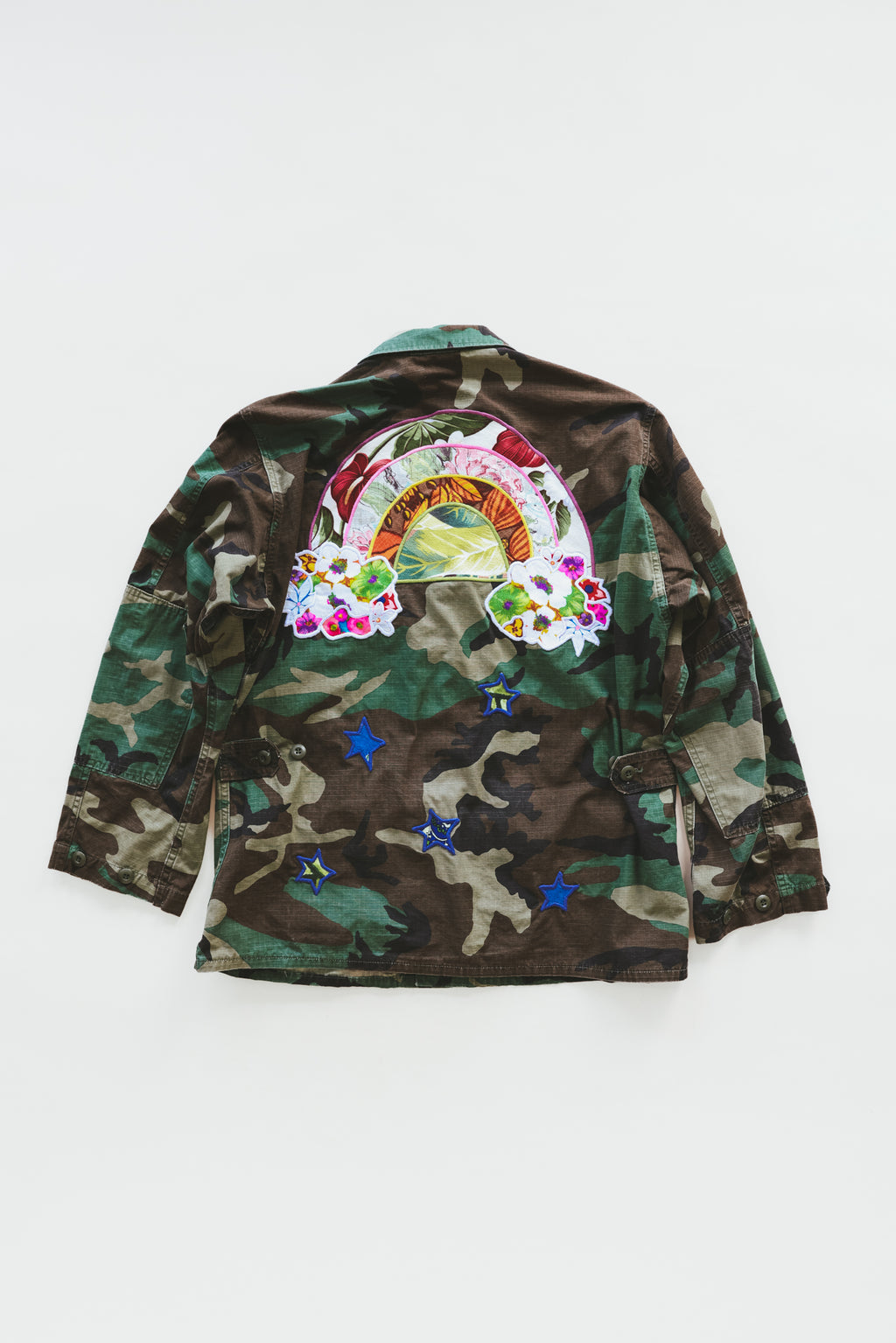 Vintage Camo Jacket - Rainbow