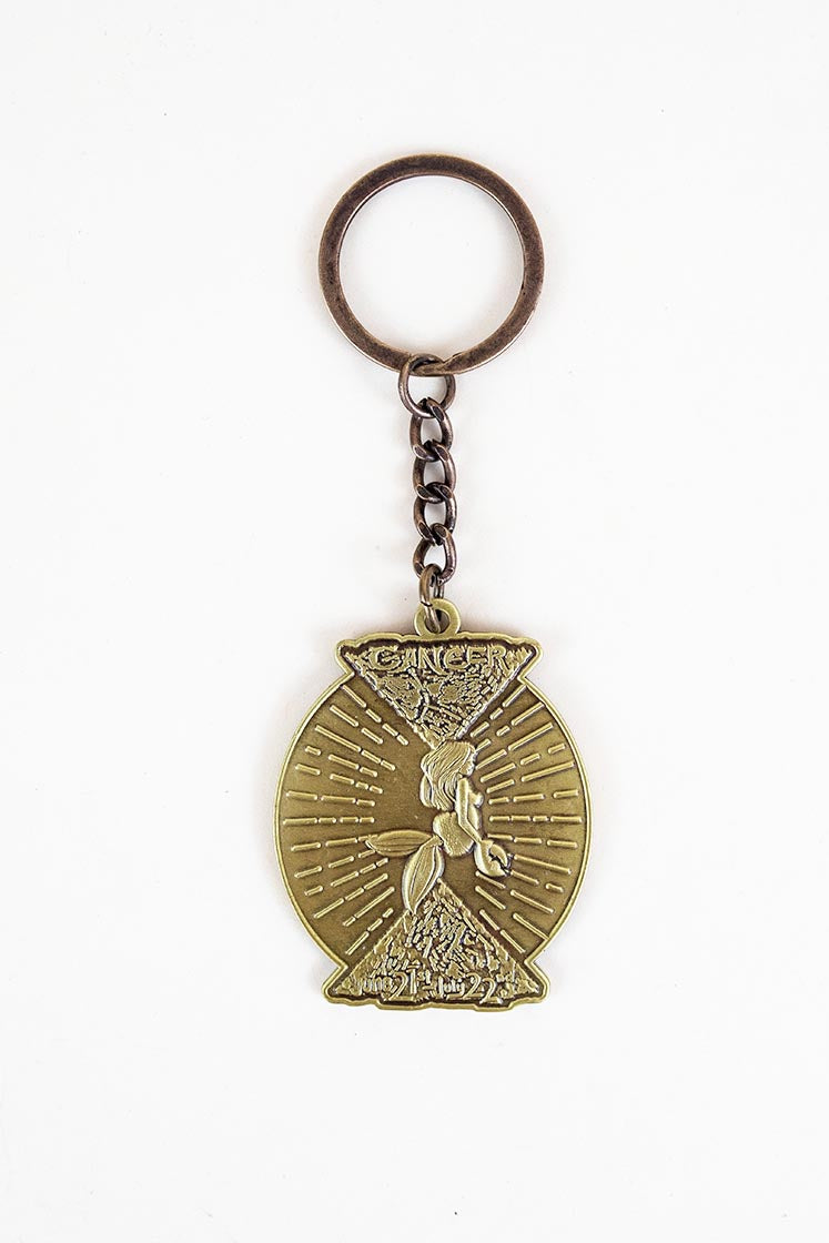 Wings Hawaii zodiac mermaid keychain - Cancer