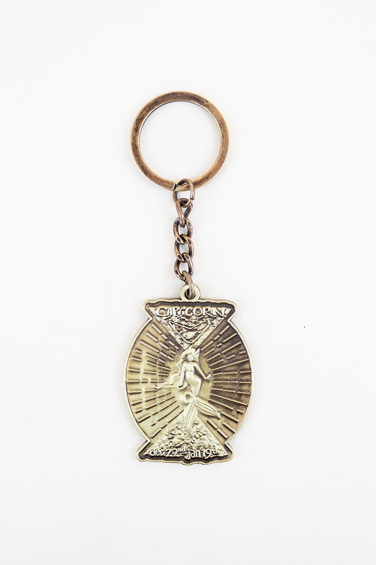 Wings Hawaii zodiac mermaid keychain - Capricorn