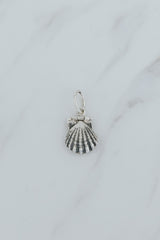 Necklace Charm - Forever Whole Sunrise Shell Hinged thumbnail