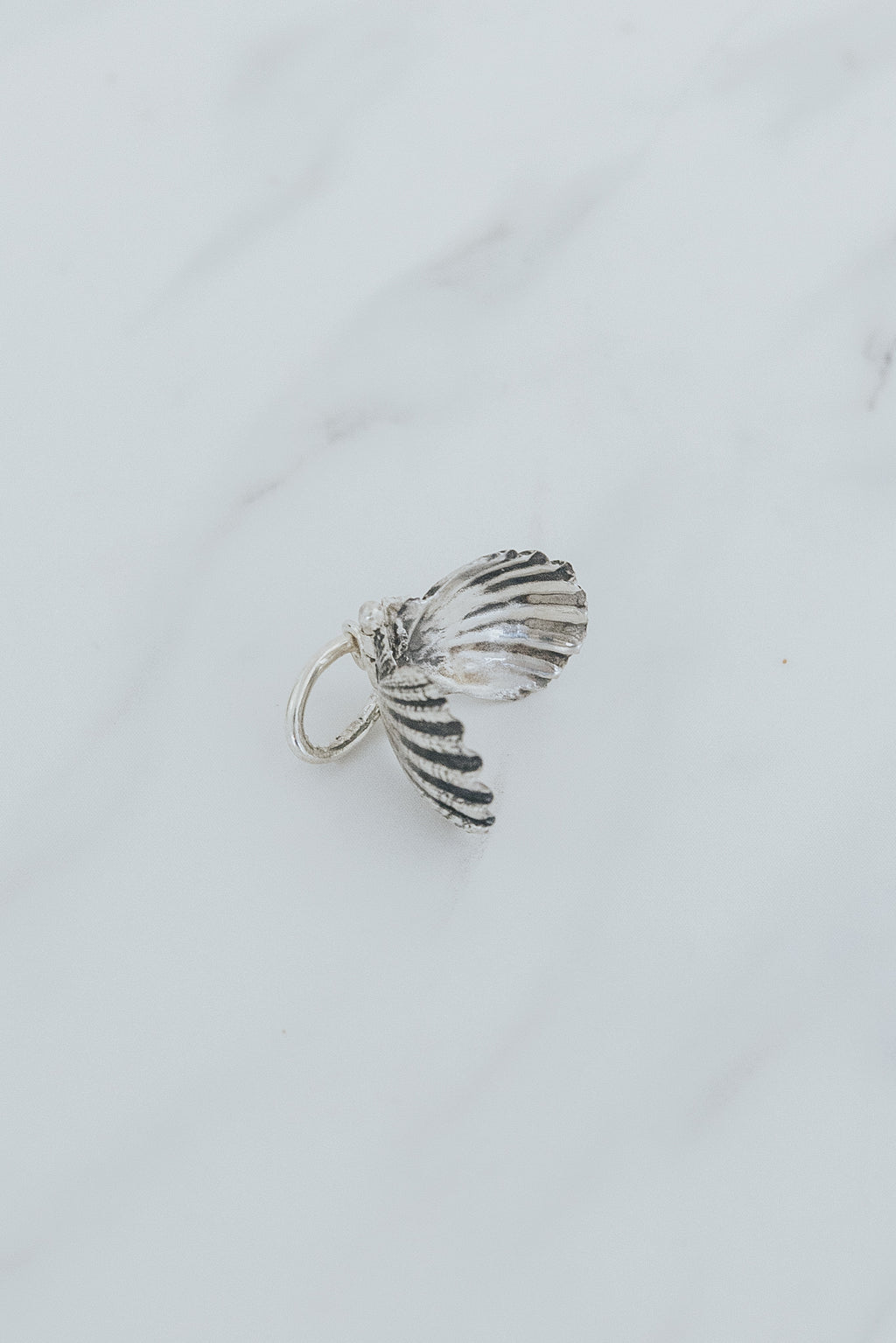 Necklace Charm - Forever Whole Sunrise Shell Hinged