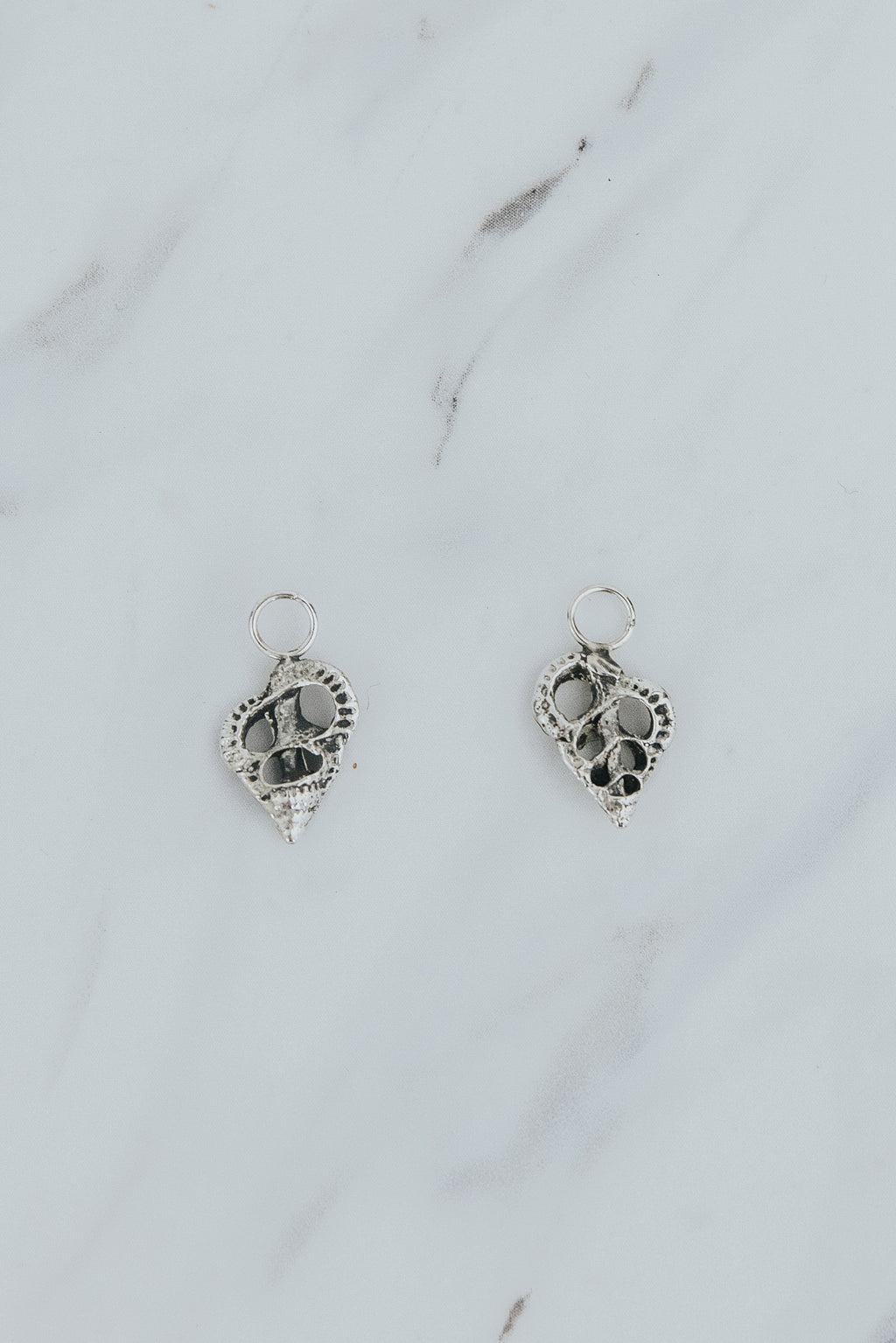 Earring Charms - Forever Tiny Triton Shell Cross-Section