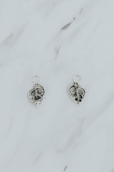Earring Charms - Forever Tiny Triton Shell Cross-Section