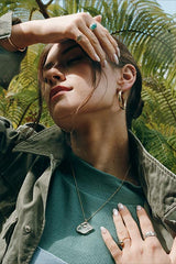 Celestial Faden Quartz Necklace | 14k thumbnail