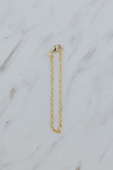 Wings Hawaii Mixed Link Chain Bracelet in 14k gold-filled. Fine jewelry handmade in Maui. Wear solo, layered, or add charms to customize and personalize. Modern charm bracelets made in Hawaii. 