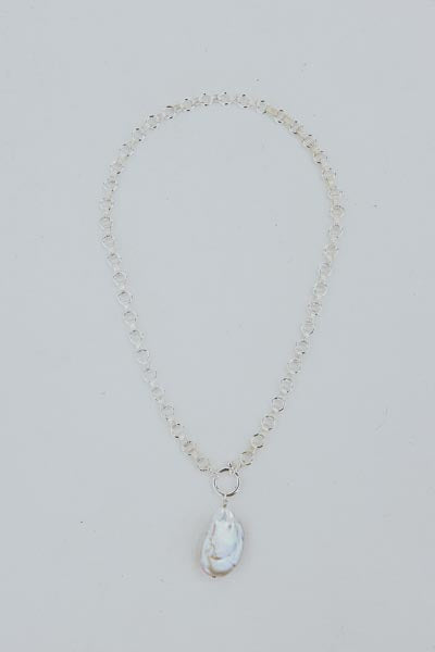 Chain Reaction Choker - Silver