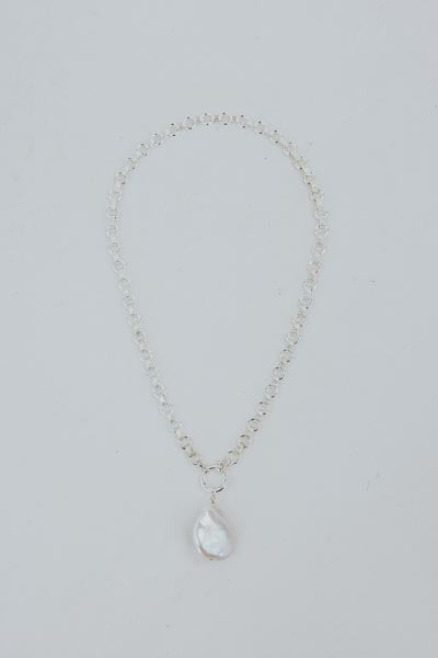 Chain Reaction Choker - Silver