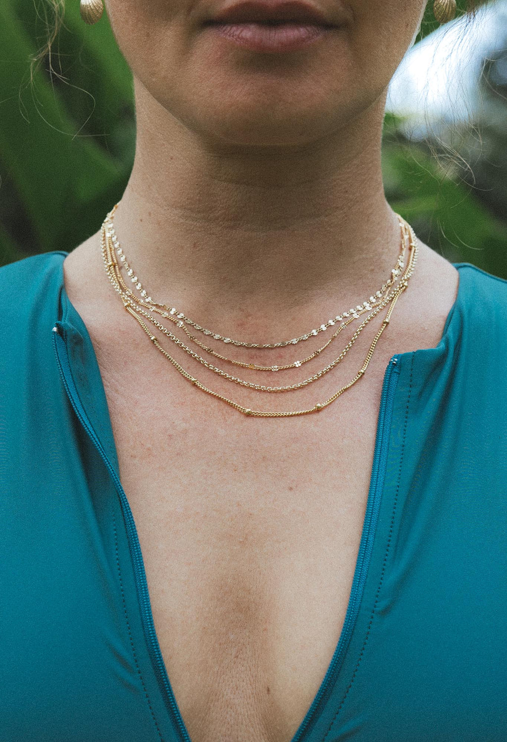 Chain Necklace - Clover | GF