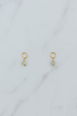 Gemstone Earring Charms - Diamond thumbnail