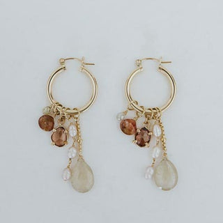 Multi Charm Hoops - Misty Mountain