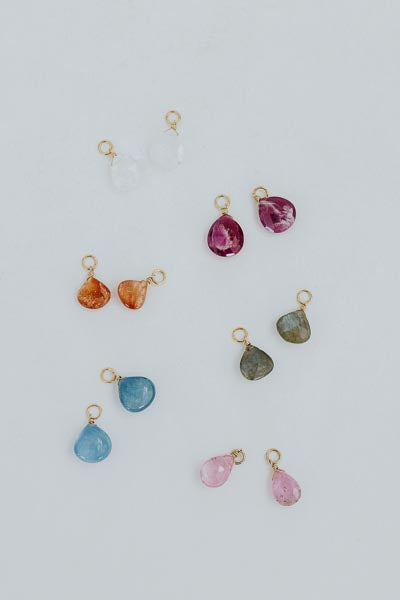 Loose Charms for Hoops - Gemstones | GF