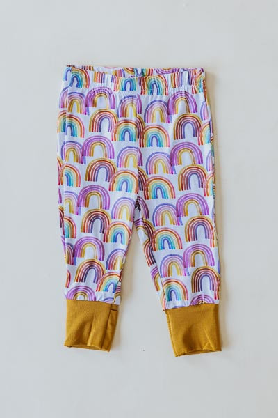 Wings Hawaii rainbow keiki pajamas - pants