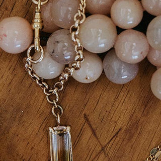 FOB Necklace - Bi-Color Citrine | GF