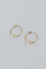 Extra Large Puka Hoop Earrings thumbnail