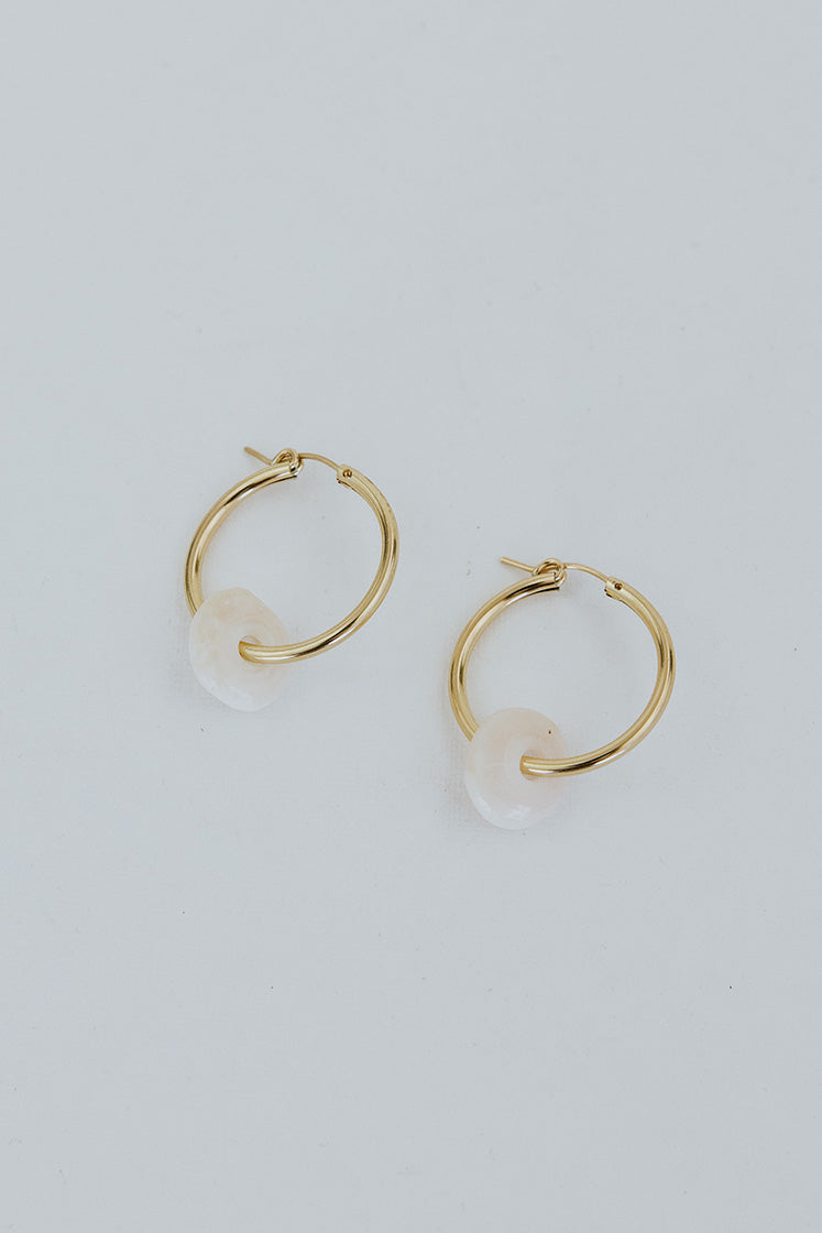 Extra Large Puka Hoop Earrings