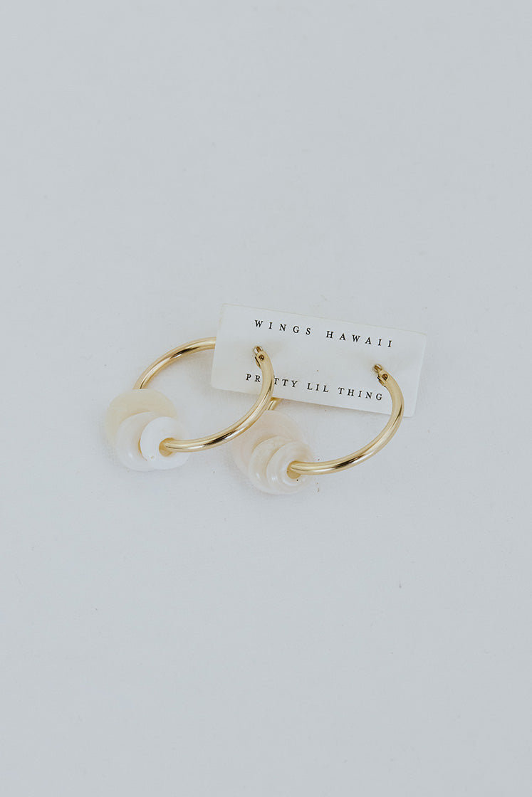 Extra Large Puka Hoop Earrings