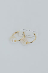 Extra Large Puka Hoop Earrings thumbnail