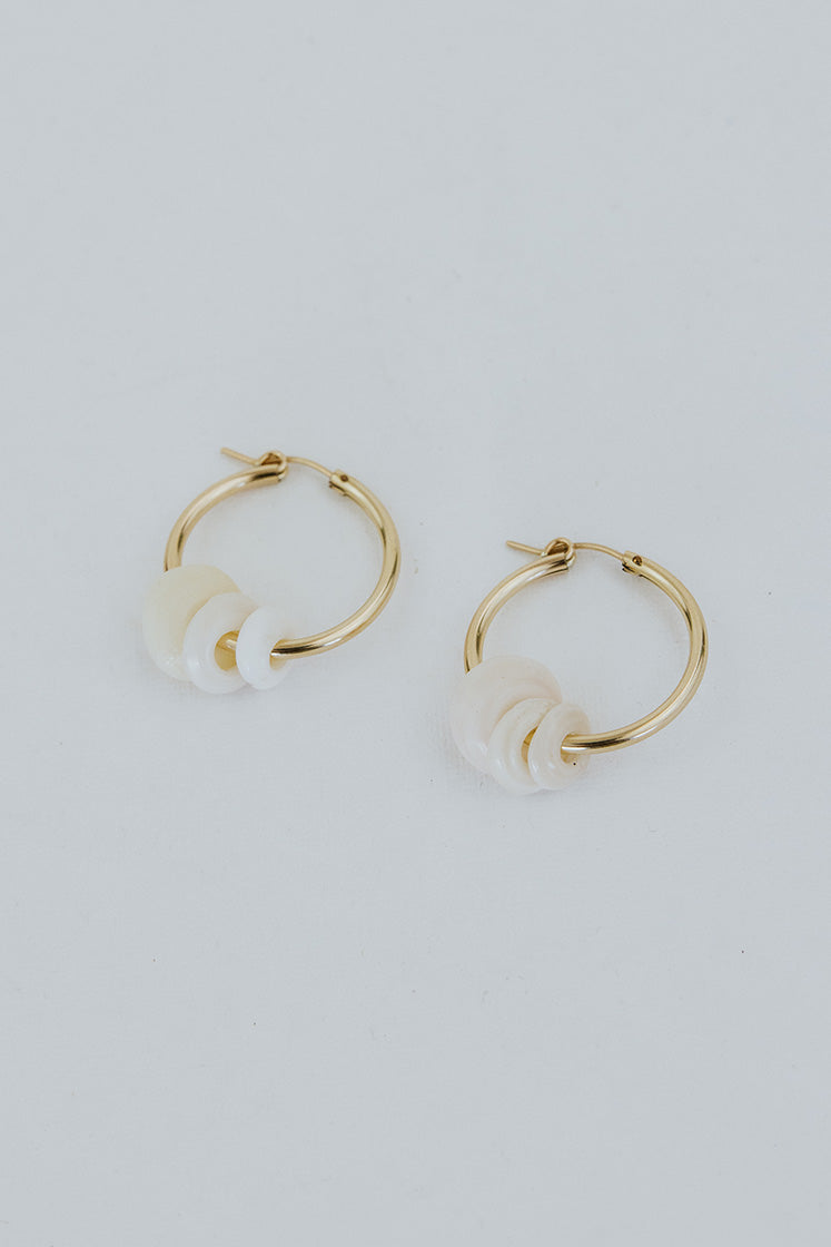 Extra Large Puka Hoop Earrings