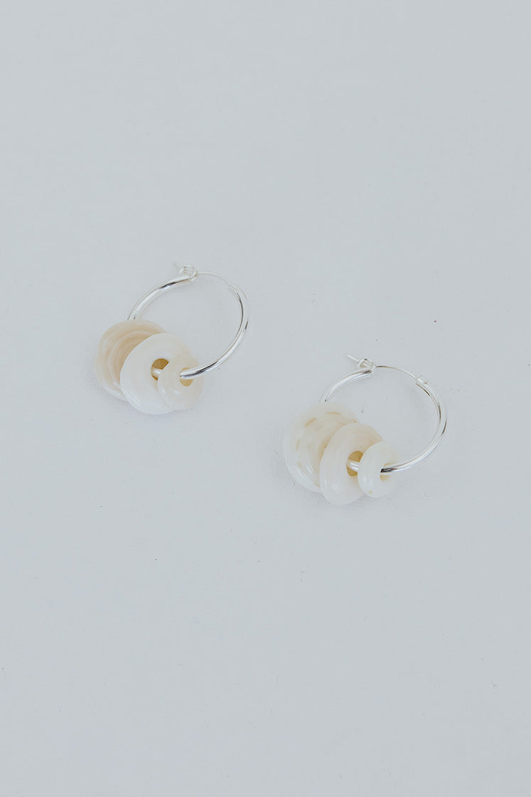 Extra Large Puka Hoop Earrings