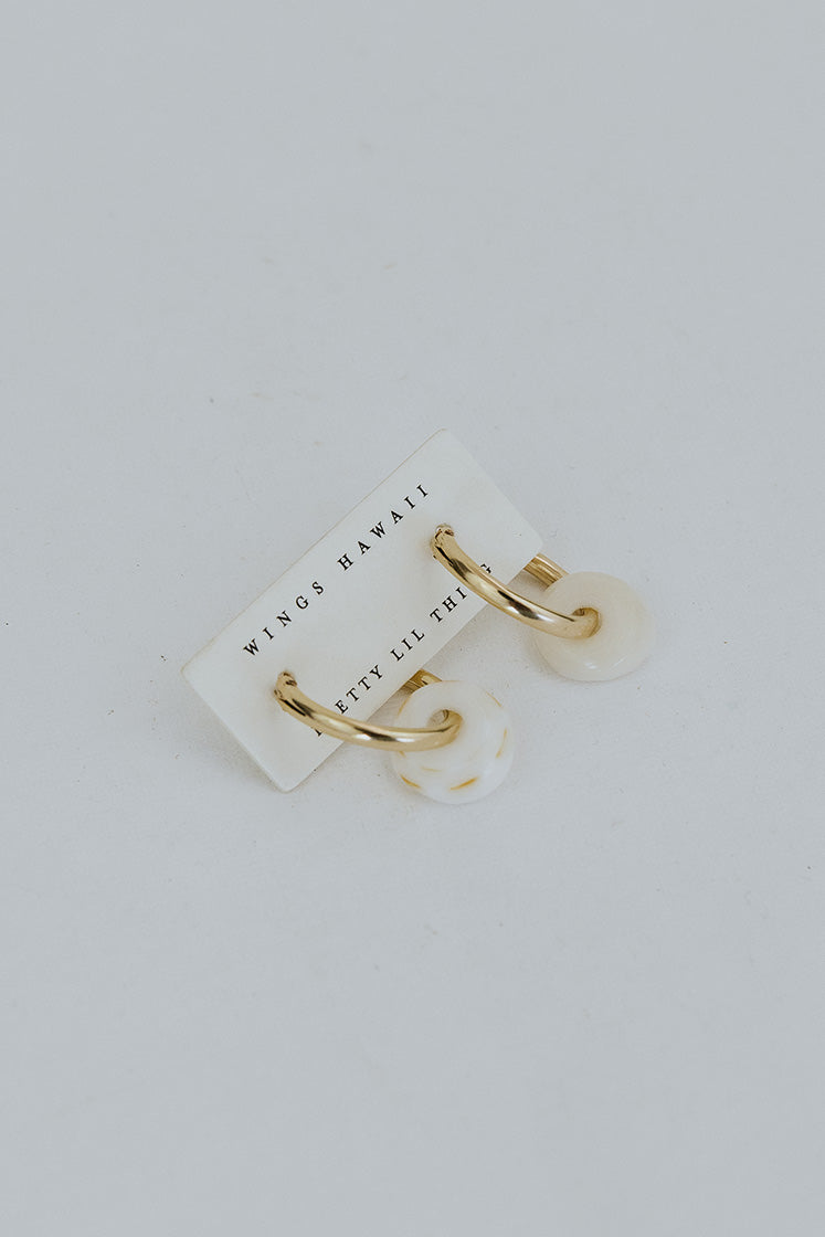 Puka Hoop Earrings