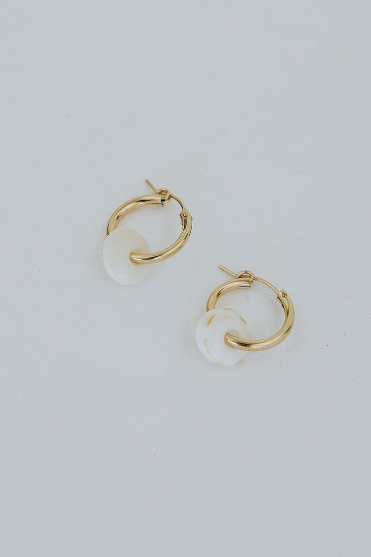 Puka Hoop Earrings