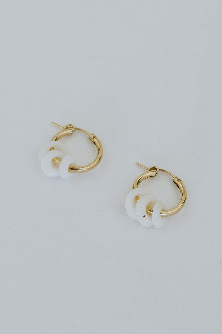 Puka Hoop Earrings