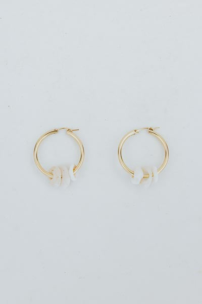 Triple Puka Hoop Earrings | GF