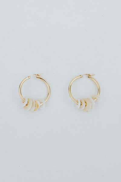 Charm Hoops - 5 Puka