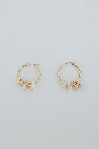 Charm Hoops - 4 Tritons