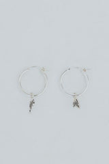 Charm Hoops - Tiny Wings thumbnail