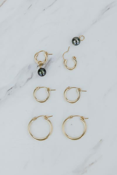 Classic Gold Hoop Bases | GF