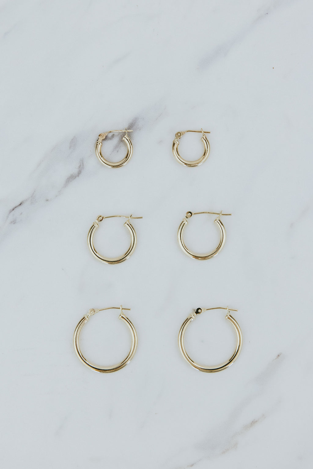 Classic Gold Hoop Bases | 14k