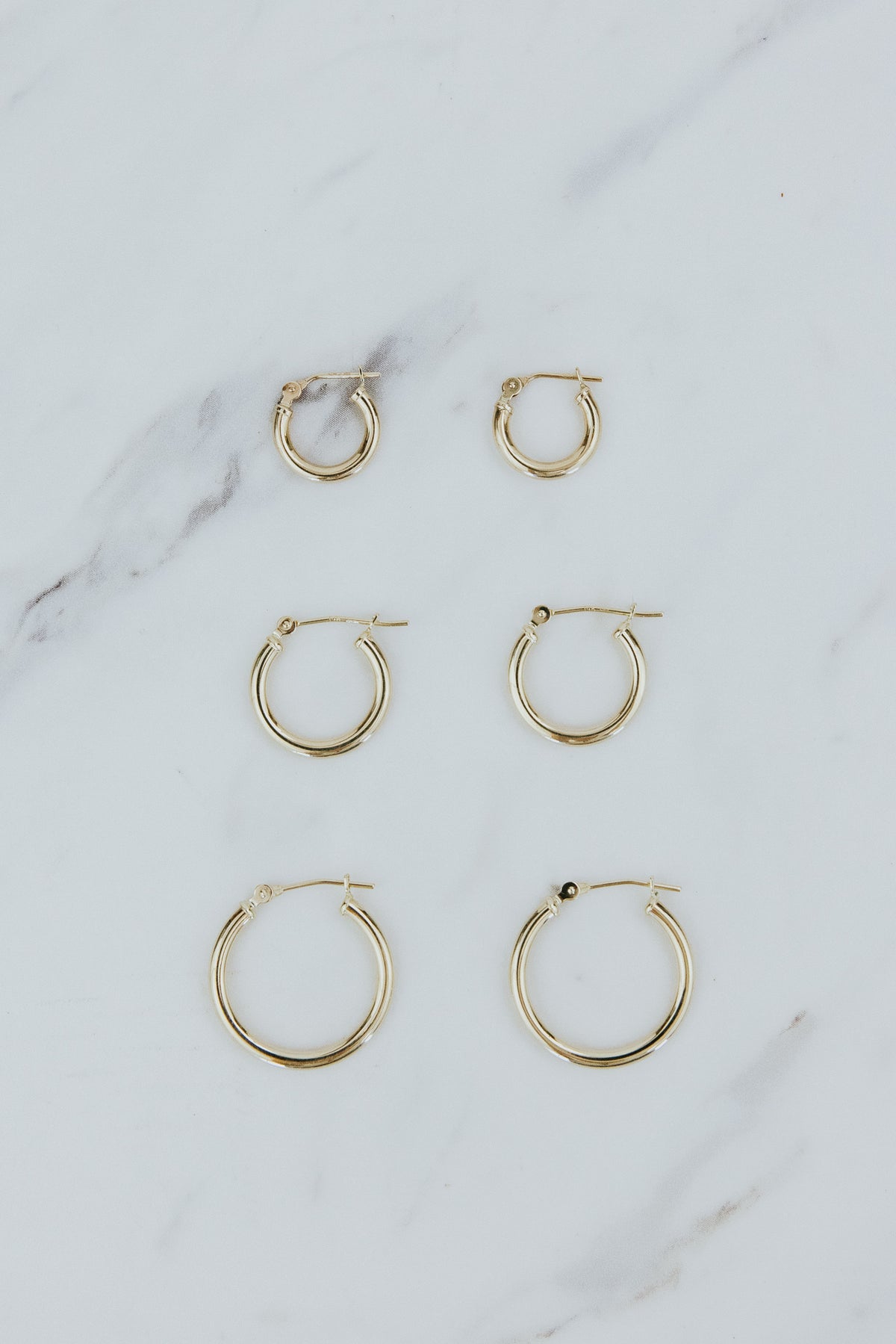 Classic Gold Hoop Bases | 14k